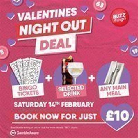Valentines Day Deal - Buzz Bingo Scunthorpe, Buzz Bingo Scunthorpe ...