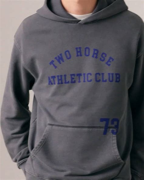 Two Horse Boxy Grunge Wash Hoodie Sweatshirt - Black | Levi's® US