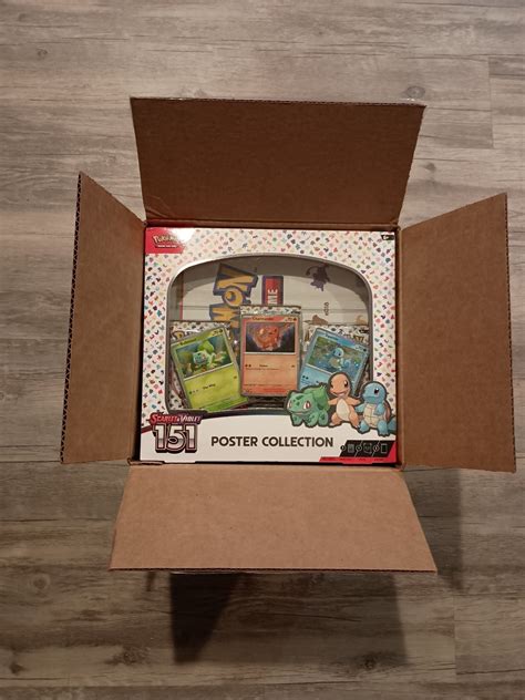 Pokemon Scarlet & Violet 151 Poster Collection Box (Full Case) Lot of 6 ...