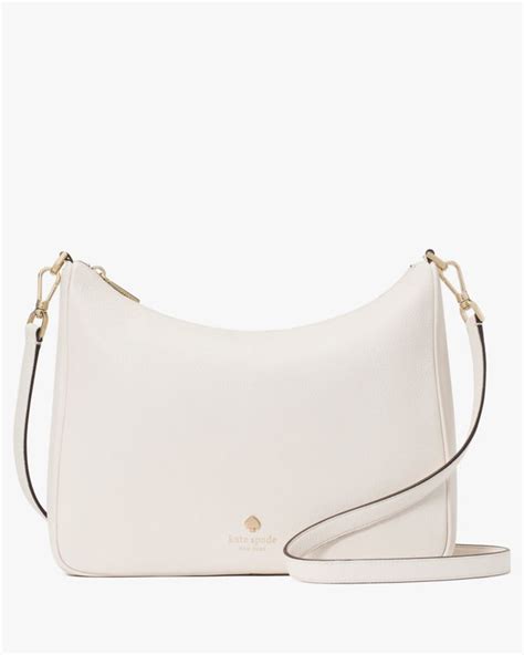 KateSpade Emma Large Crossbody Bag Parchment