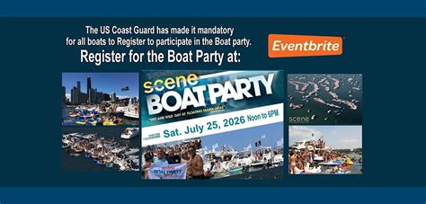 Attend Chicago Scene Boat Party 2026 Registration in Chicago on July 25 ...