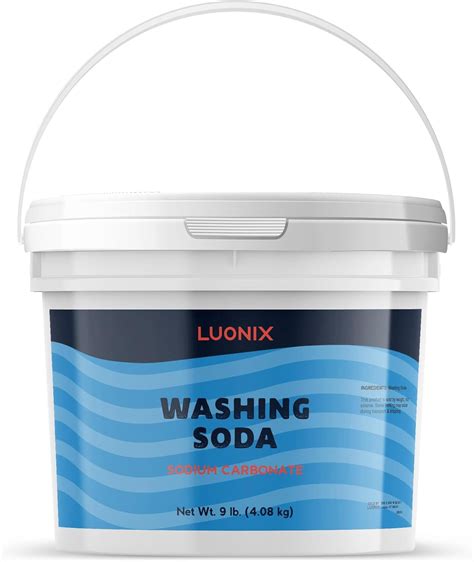 Washing Soda, 1 Gallon Bucket, Sodium Carbonate, Soda Ash, Laundry ...