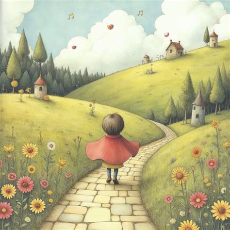 A Joyful Penguin Takes Center Stage with a Red Guitar, Captivating an ...