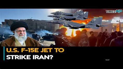 US F-15E jets to strike Iran? Iran-Israel war | Iran protest