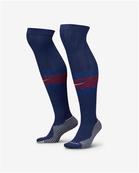 Paris Saint-Germain Strike Home Nike Dri-FIT Football Knee-High Socks ...