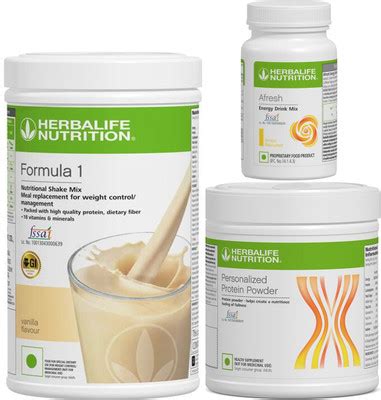 HERBALIFE Formula 1 Nutritional Shake- Vanilla& Chocolate Flavor for ...