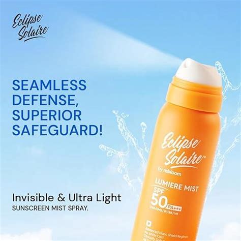 Eclipse Solaire by rebloom – Lumiere Mist SPF 50 PA+++ (100ml)