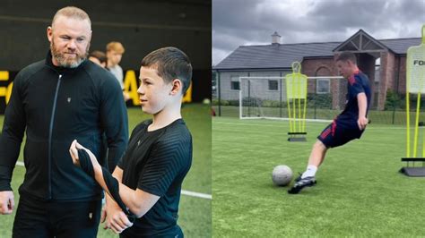 VIDEO: Sharp-shooter Kai Rooney looks lethal in training as future Man ...