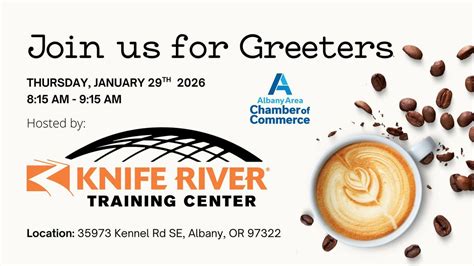 Albany Chamber Greeters hosted by Knife River Training Center, Knife ...