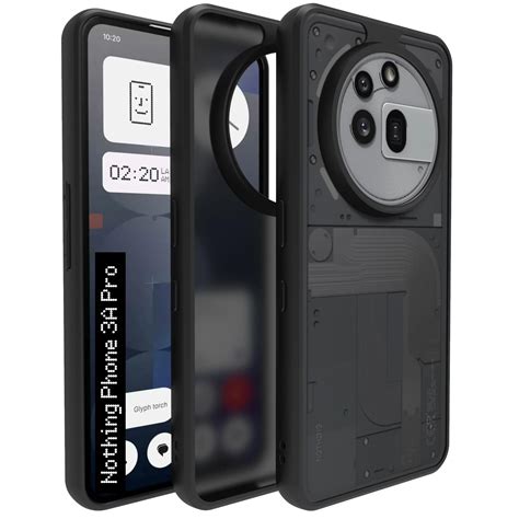 RIGGEAR Shockproof Sleek Hybrid Armor Back Cover Case for Nothing Phone ...