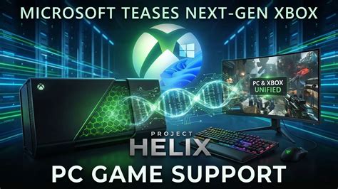 Microsoft teases next-gen Xbox “Project Helix” with PC game support