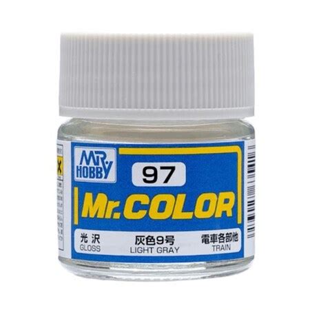 Gunze 10 ml Semi Gloss Paint, Light Gray GUZC97 | Zoro