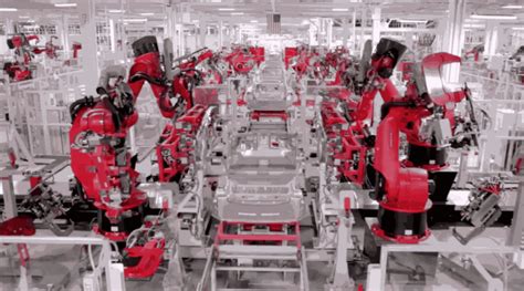 Tesla Factory Robots 的图像结果