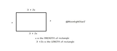 The length of a rectangle is 3 cm more than twice the breadth. If its ...