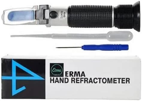 Erma Hand Salinity Refractometer For Aquarium Marine Monitoring ...