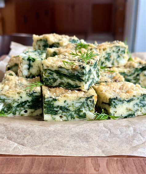 Crustless Spinach Feta Pie Recipe - Pamela Salzman