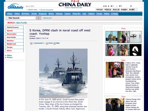 S Korea, DPRK clash in naval coast off west coast: Yonhap