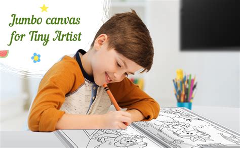 Blossom Jumbo Creative Colouring Book for Kids 8 years to 10 years old ...