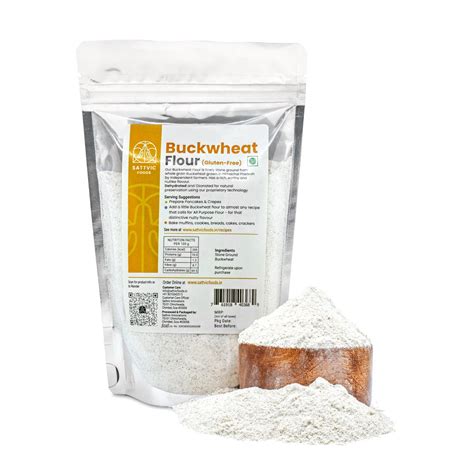 Buckwheat Flour | Gluten-free, Protein and Fibre-Packed – Sattvic Foods