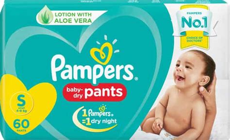 Buy PAMPERS NEW SMALL SIZE DIAPERS PANTS (60 COUNT) Online & Get Upto ...