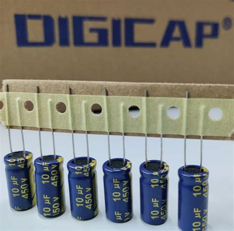 10 MFD - 450 VDC Electrolytic Capacitors Manufacturer, Supplier from Mumbai