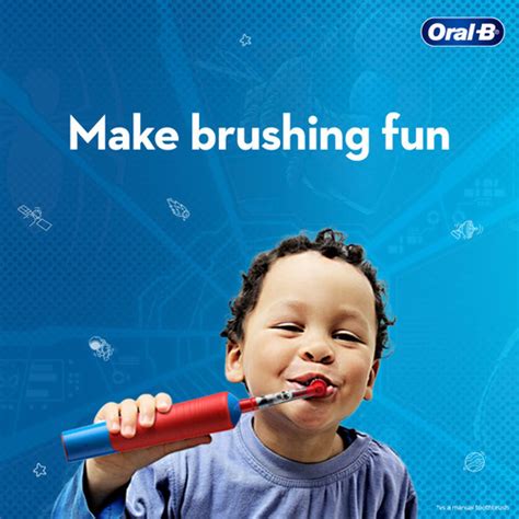 Oral-B Kids Electric Rechargeable Toothbrush, Featuring Spider Man ...