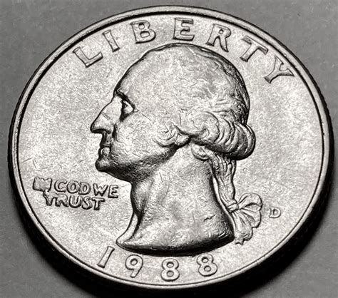 1988 D Washington Quarters - For Sale, Buy Now Online - Item #752208