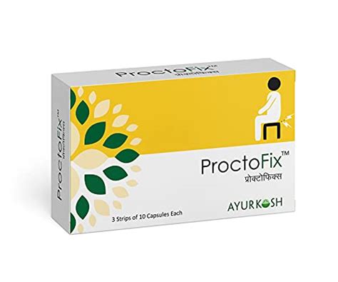 Buy Ayurkosh Procto fix s | Hemorrhoid | s for Piles & Fissure (30 Caps ...