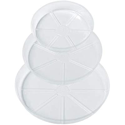 Idyllize 15 Pack, Assorted Sizes 6 8 10 Inch Clear India | Ubuy