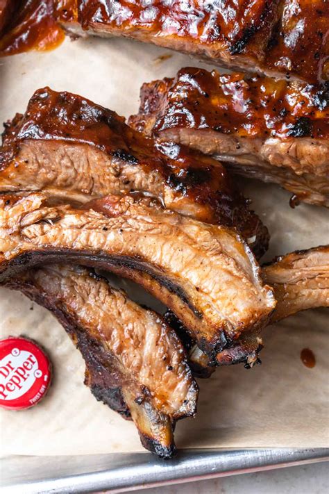 Dr. Pepper Ribs (5 Ingredient, Dairy Free) - Simply Whisked