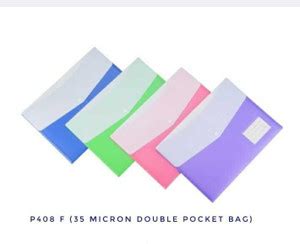 Flipkart.com | RAJ PLASTIC DOUBLE POCKET BUTTON FOLDER - DOUBLE POCKET ...