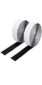 LifeKrafts Self Adhesive Hook Tape & Self Adhesive Loop Tape (2M*50mm ...