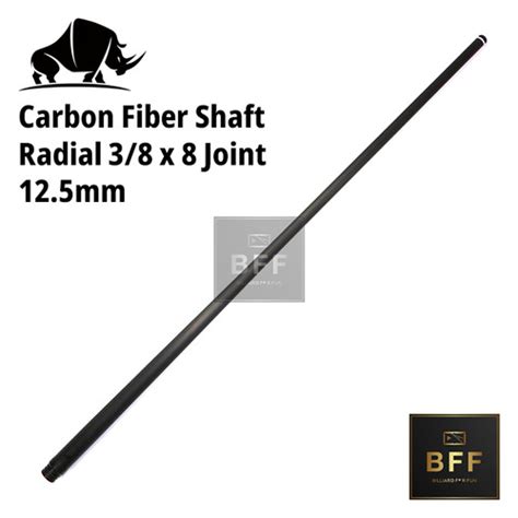 Jual Shaft Stik Billiard Rhino Carbon Fiber Radial 3/8x8 Joint 12.5mm ...