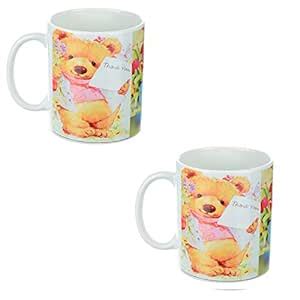 Buy Ravi Stoneware Milk Mug, 250ml(Pack of 2) Online at Low Prices in ...