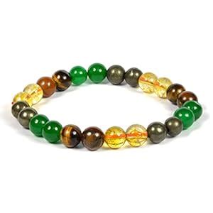 Buy Reiki Crystal Products Money Magnet Bracelet, Pyrite Tiger Eye ...