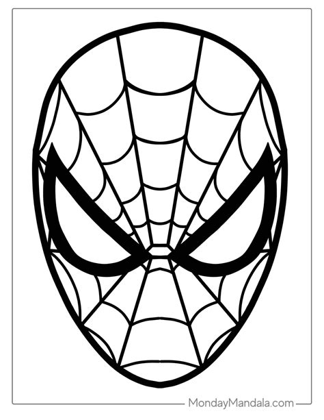 Spiderman Eyes Printable