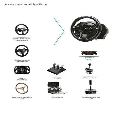 THRUSTMASTER T300 Ferrari Integral RW Alcantara edition Racing Game Wh ...