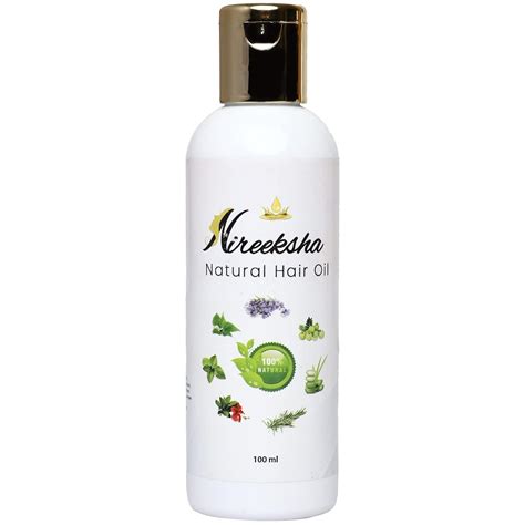 Buy Nireeksha Natural Hair Oil 100ML | Reduces Hairfall | Hair Growth ...