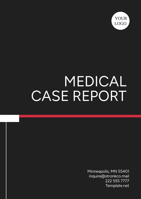 Free Case Report Template to Edit Online