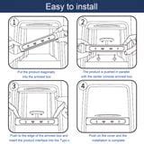 Buy Ikasus for Tesla 2021 2022 USB LED Hub Compatible Docking Station ...