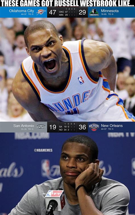 Nba Memes Russell Westbrook NBA Memes On X: "Just Another Normal Day,