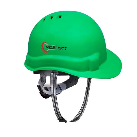 Buy Green Ratchet Safety Helmet with Sweat Band – Robustt