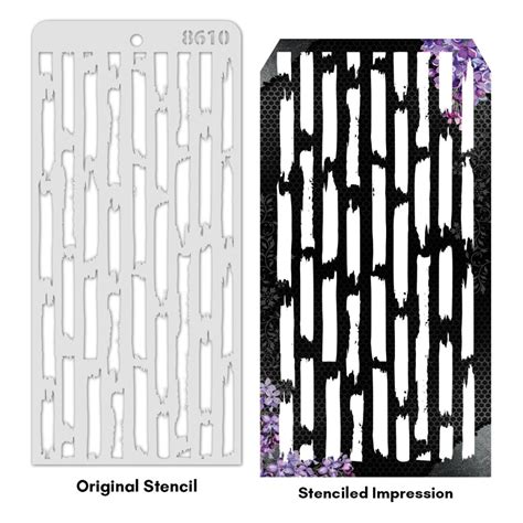 iCraft Layering Stencils - 4 x 8" - 8610| Art Lounge