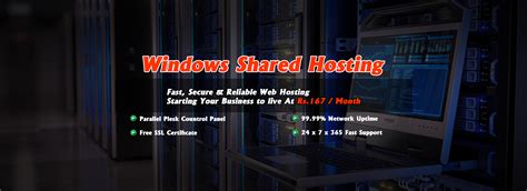 Windows Shared Hosting | Best Windows Shared Web Hosting Company India