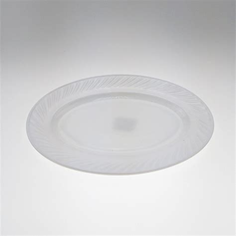 Keramički oval od opal stakla 180755 | Volim svoj dom