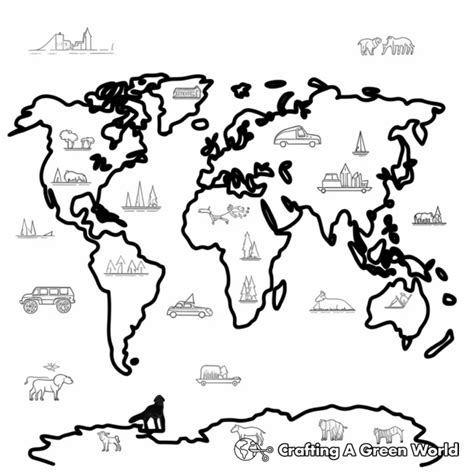 Geography Coloring Pages 的图像结果