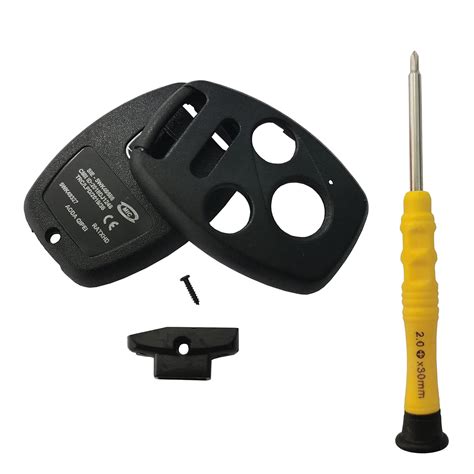 XBXBXBX Replacement 3+1 Buttons Key Fob Shell Case fits for Honda 2003 ...
