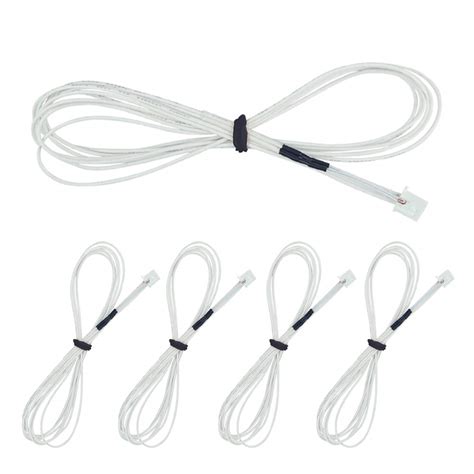 【5Pcs/Pack】SIMAX3D 100K ohm NTC 3950 Thermistors Temp Sensor 1Meter(39 ...