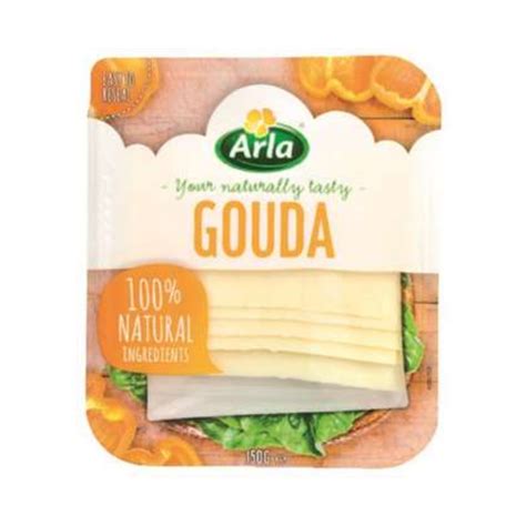 Buy Arla Gouda Cheese Slice 150G Now — Imported From Denmark