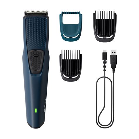 Philips Battery Powered SkinProtect Beard Trimmer for Men - Lasts 4x ...
